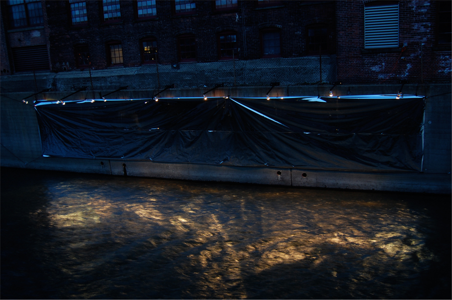 at dusk - horizontal